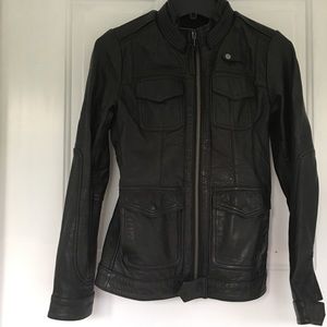 Lucky Brand Black Leather Jacket